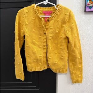 Isaac Mizrahi Mustard Yellow Kids Sweater